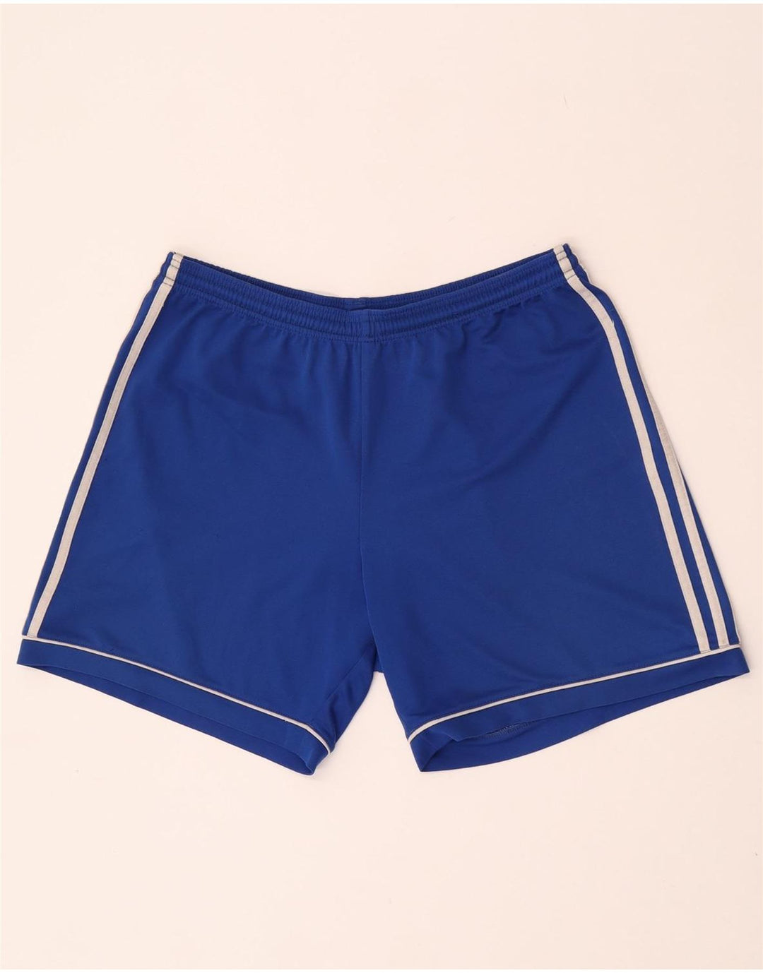 Ανδρικό αθλητικό σορτς Adidas μεγάλο μπλε πολυεστέρα