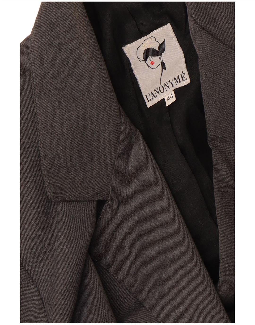 Vintage Γυναικείο Crop Διπλό Μπουφάν Blazer IT 44 Medium Grey