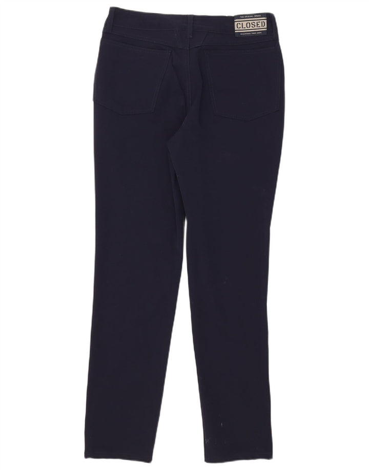 Ανδρικό κλειστό λεπτό παντελόνι W30 L30 Navy Blue Polyamide
