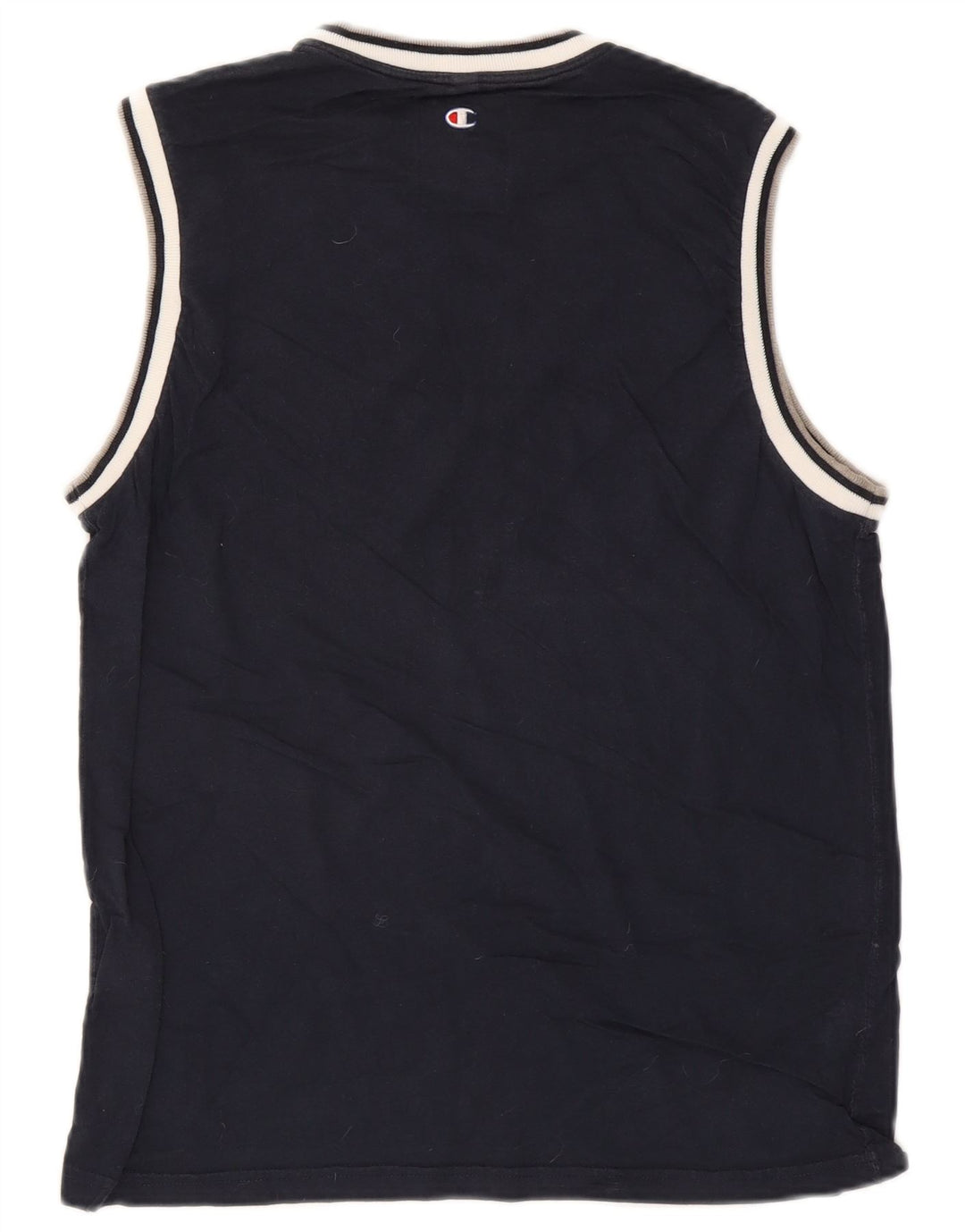 Ανδρικό γραφικό γιλέκο Champion Top Medium Navy Blue Cotton