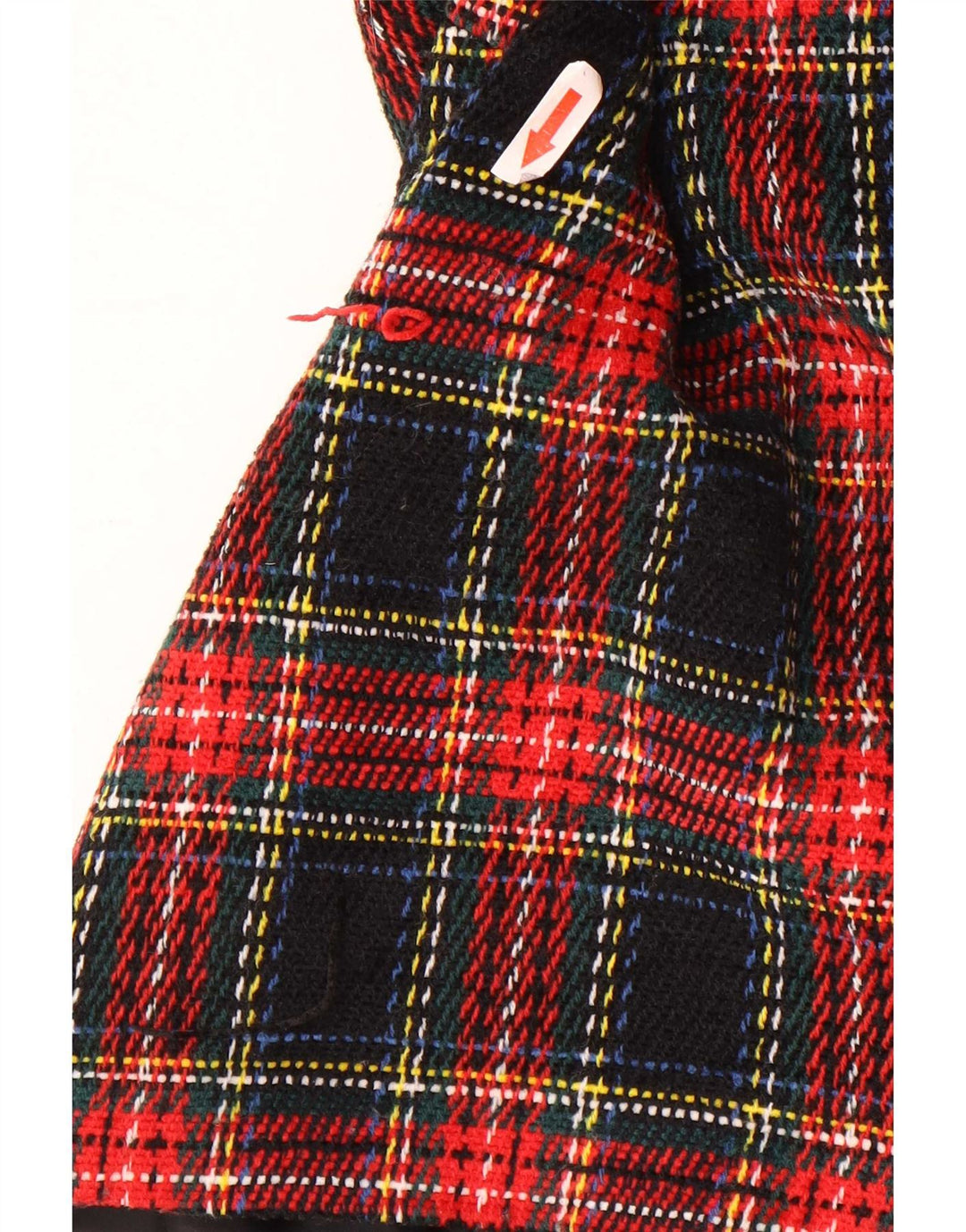 Sag Harbour Γυναικείο τζάκετ blazer 4 κουμπιών UK 12 μεσαία πολύχρωμη επιταγή