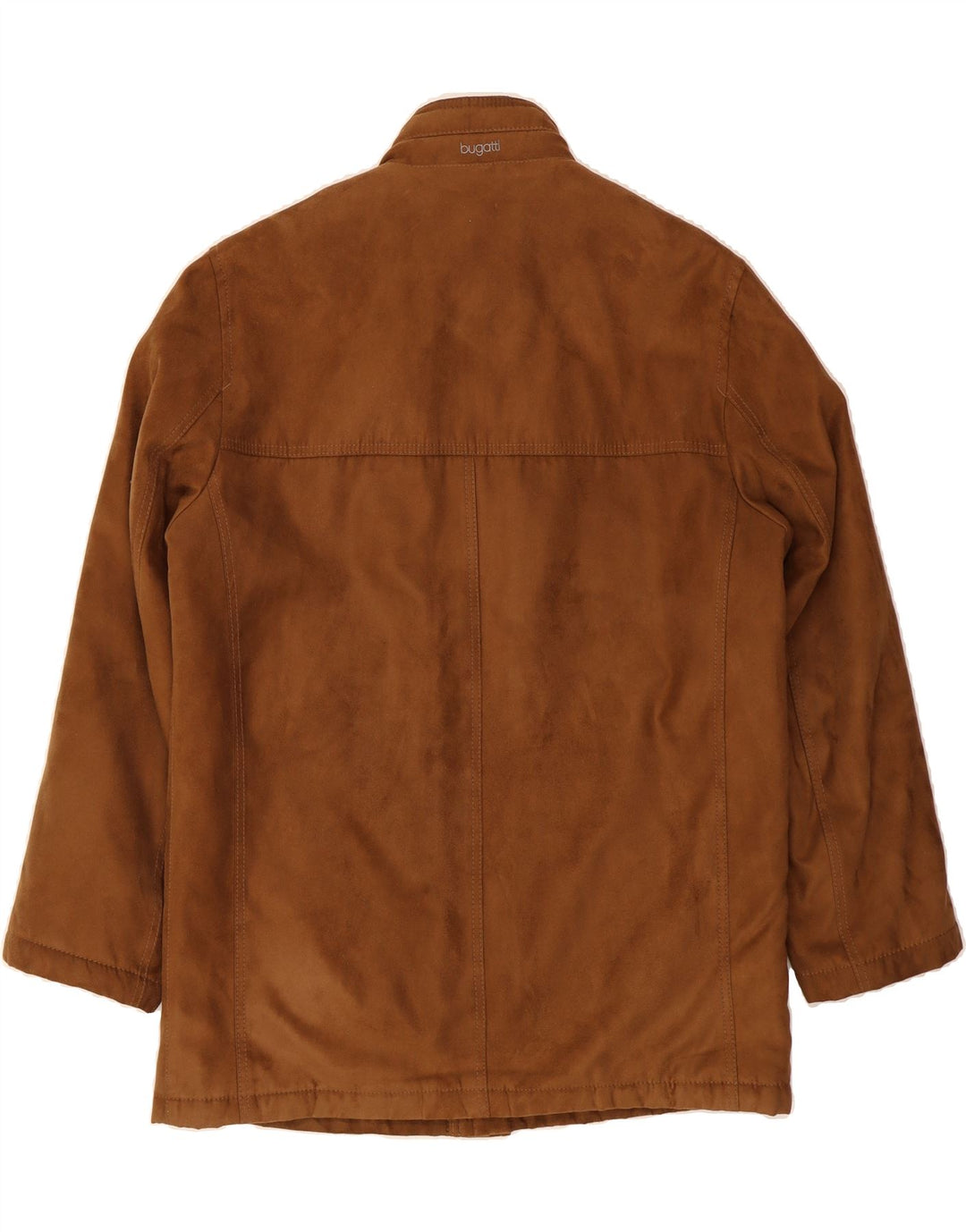BUGATTI Mens Overcoat UK 40 Large Brown Polyester Vintage Bugatti and Second-Hand Bugatti from Messina Hembry 