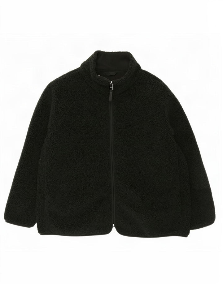 Marks & Spencer Γυναικείο Fleece Jacket UK 20 2XL Green Polyester