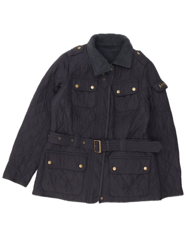 Γυναικείο καπιτονέ μπουφάν Barbour UK 14 Large Navy Blue