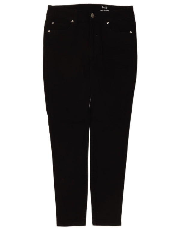Marks & Spencer Γυναικεία Ivy Skinny Jeans UK 10 Small W28 L26 Black