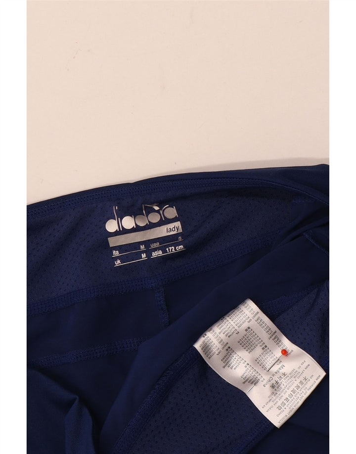 Diadora γυναικείο αθλητικό σορτς UK 14 Medium Navy Blue Polyester