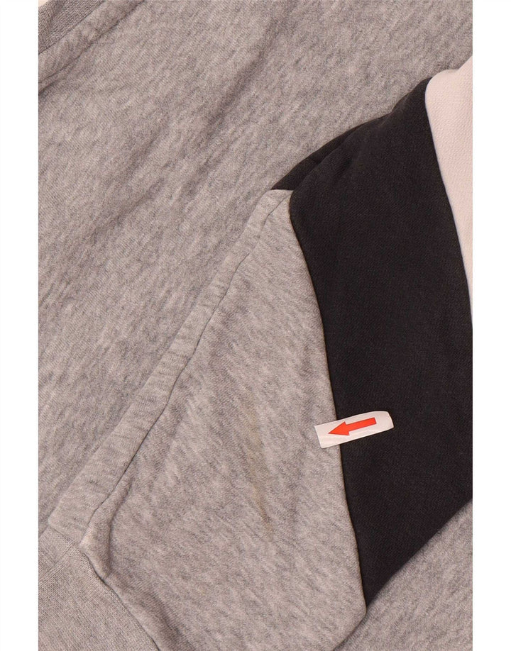 Ανδρικό γραφικό φούτερ Nike Jumper Μικρό γκρι βαμβακερό χρώμα