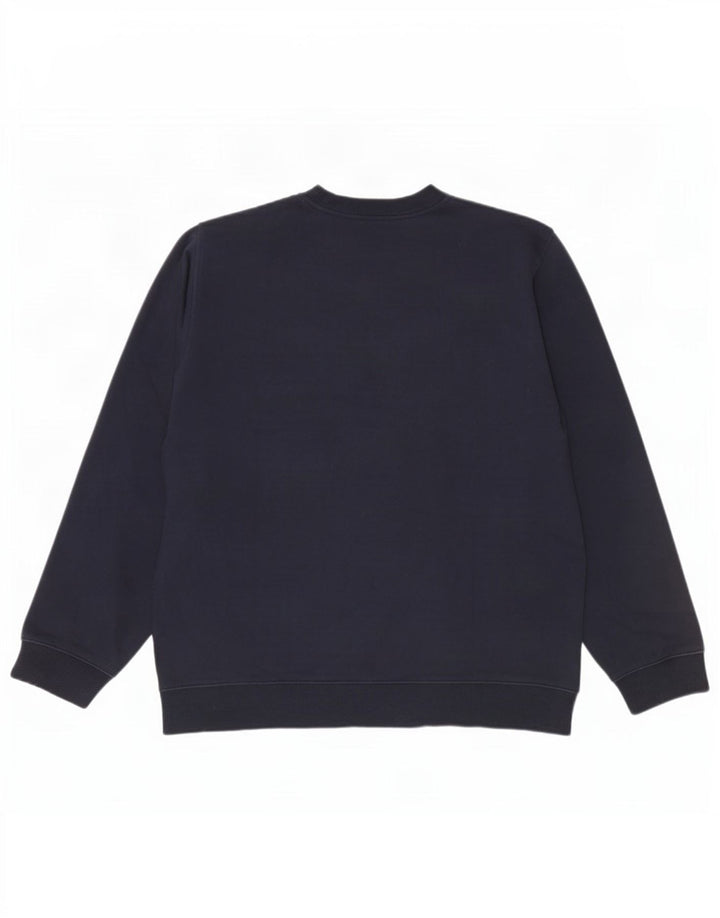 Ανδρικό φούτερ Reebok Jumper Large Navy Blue από βαμβάκι