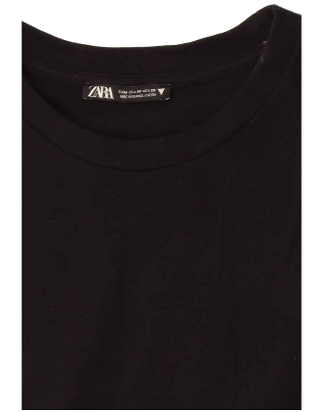Zara Γυναικείο φόρεμα A-Line UK 12 Medium Black