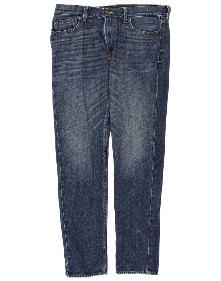Ανδρικό τζιν HOLLISTER Slim W33 L32 Μπλε βαμβακερό
