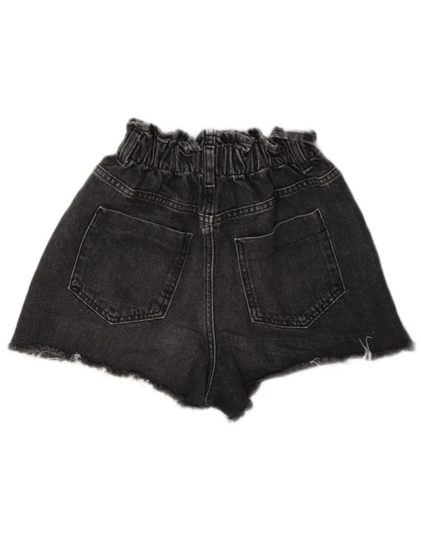 Zara Γυναικείο τζιν σορτς EU 34 2XS W24 Γκρι βαμβακερό