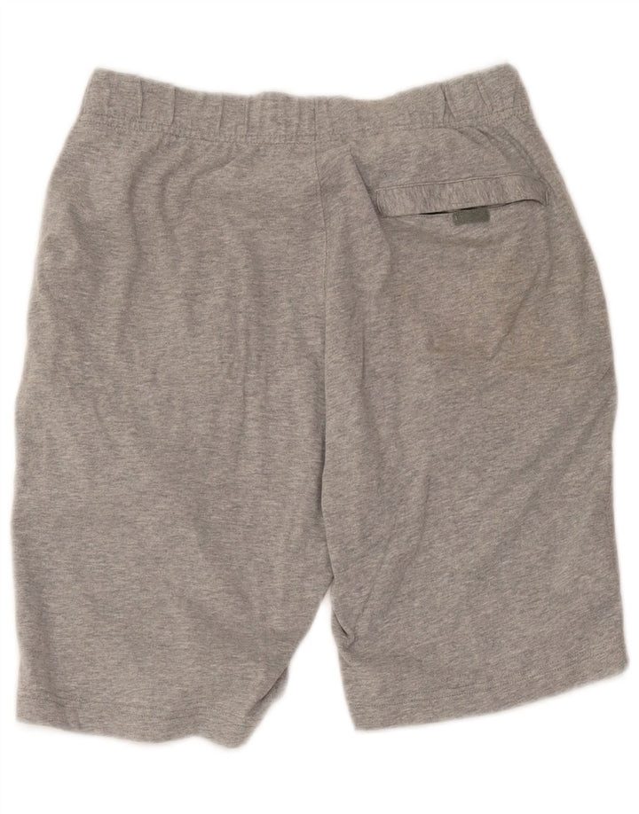 Ανδρικό σορτς Nike, casual, βαμβακερό σε γκρι μικρού μεγέθους