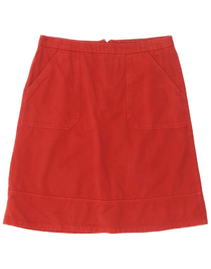 Sergio Tacchini Γυναικεία φούστα σε γραμμή Α IT 42 Medium W30 Κόκκινη βαμβακερή