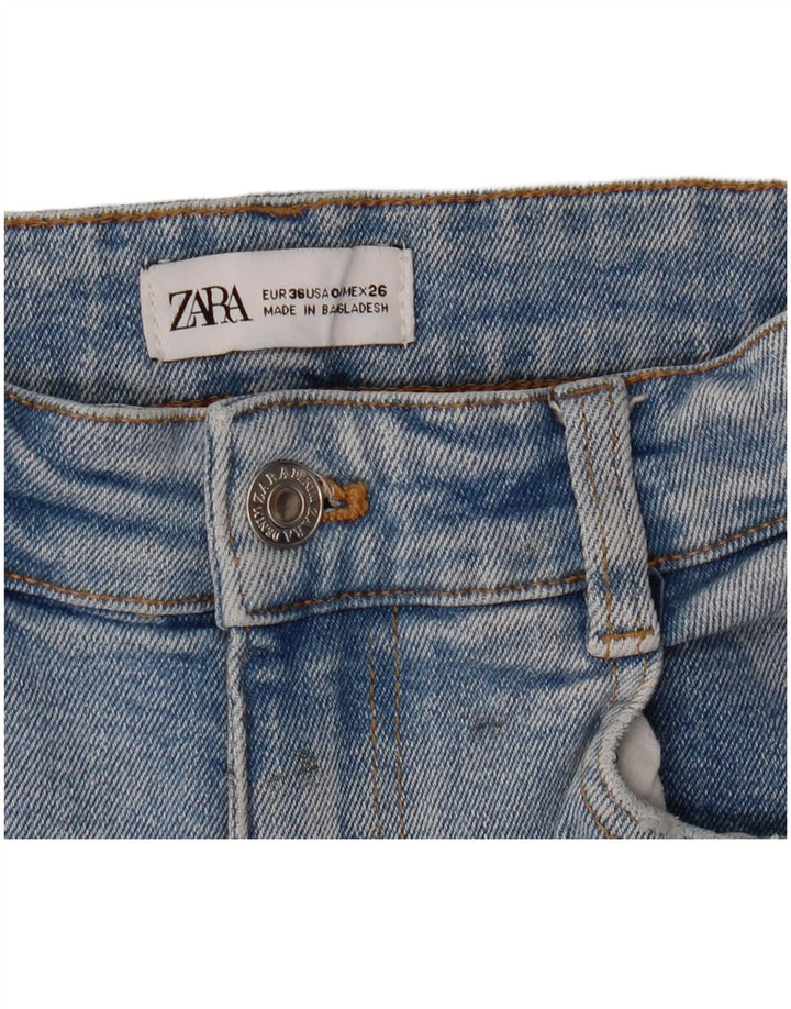 ZARA Γυναικείο στενό τζιν EU 36 XS W26 L26 Μπλε