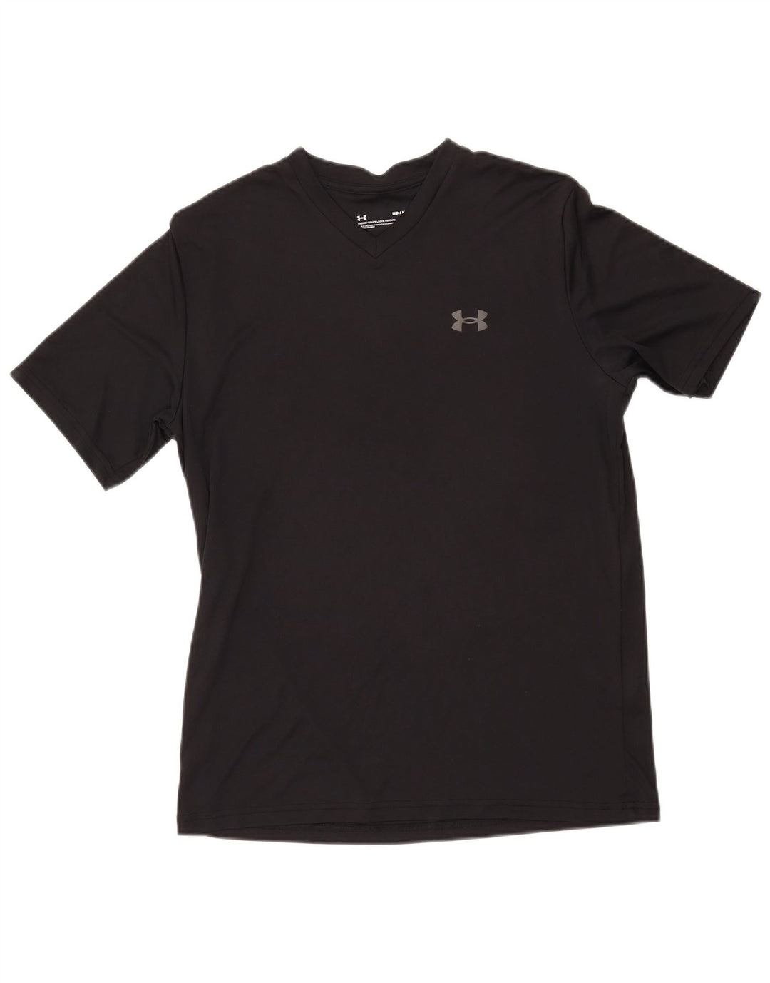 Ανδρικό T-Shirt UNDER Armour Top Medium Μαύρο Πολυεστέρας