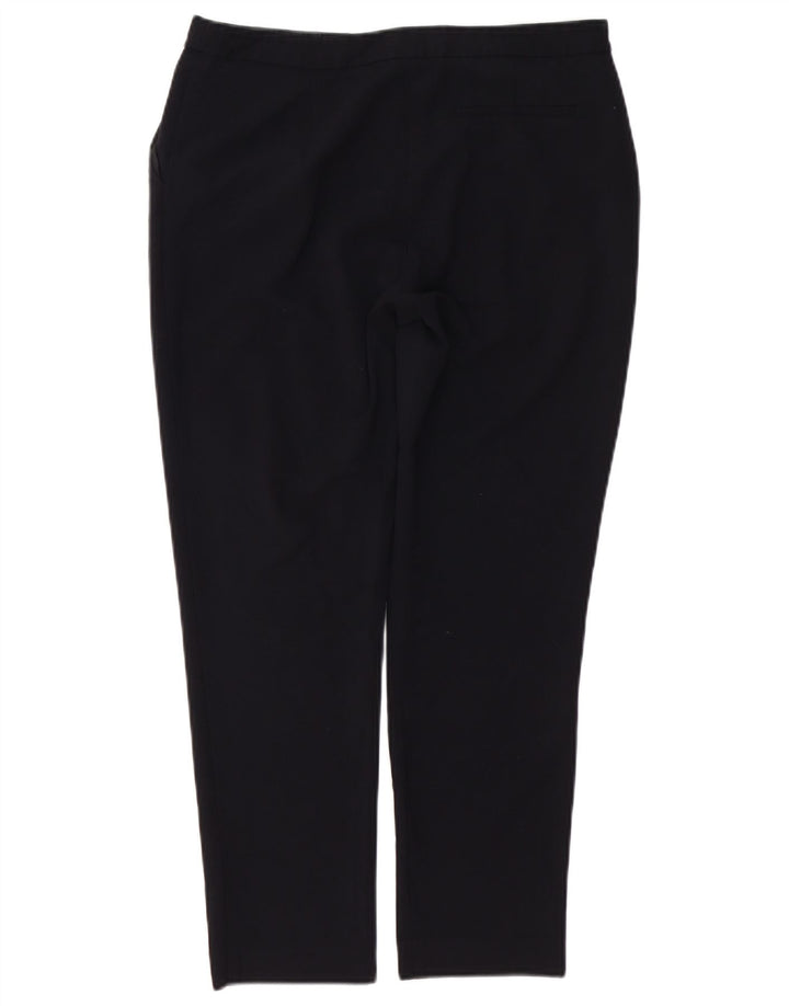 Γυναικείο ίσιο παντελόνι Chino Oasis UK 12 Medium W32 L26 μαύρο πολυεστέρα