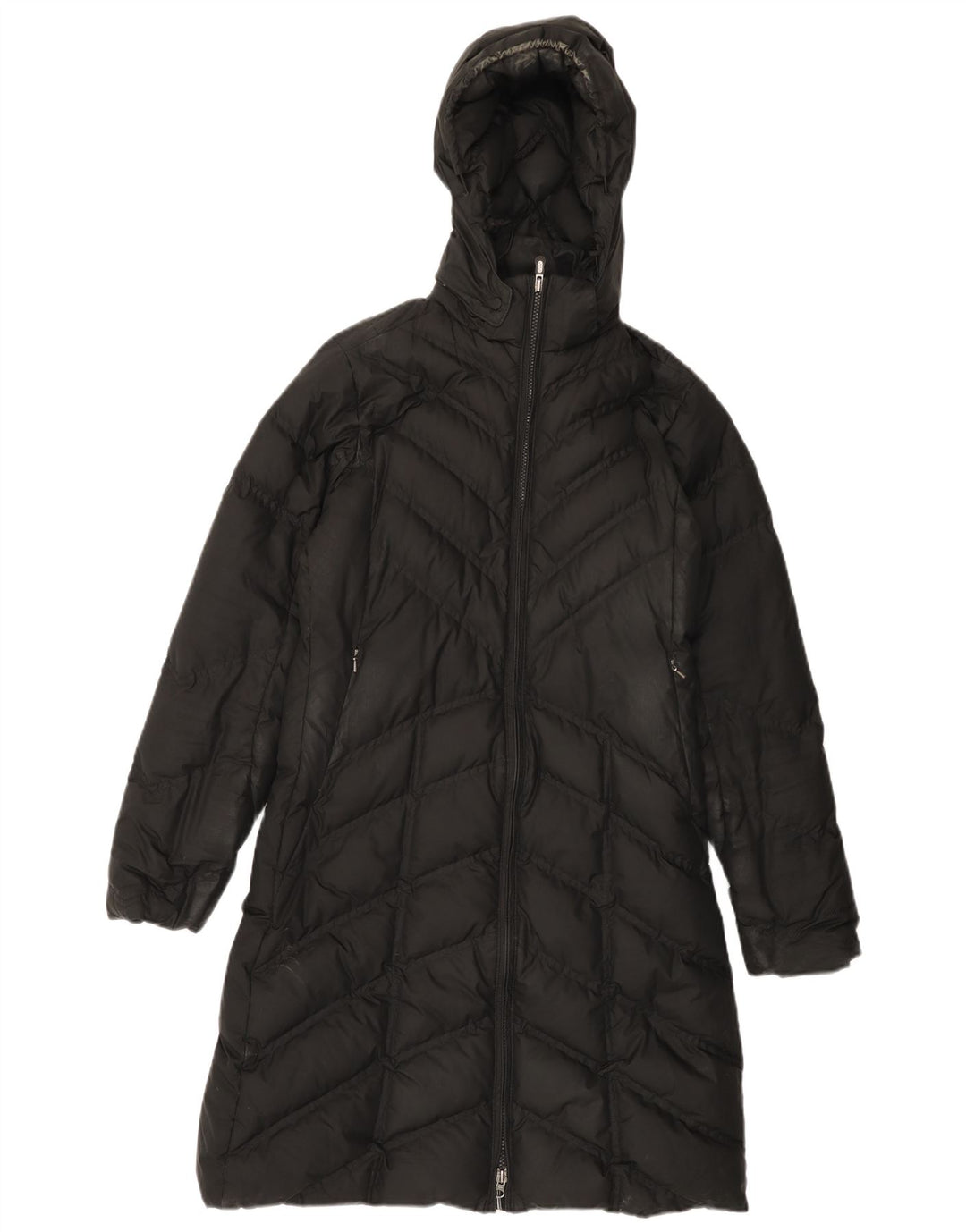 Patagonia Γυναικείο παλτό με κουκούλα UK 10 Small Black Polyester