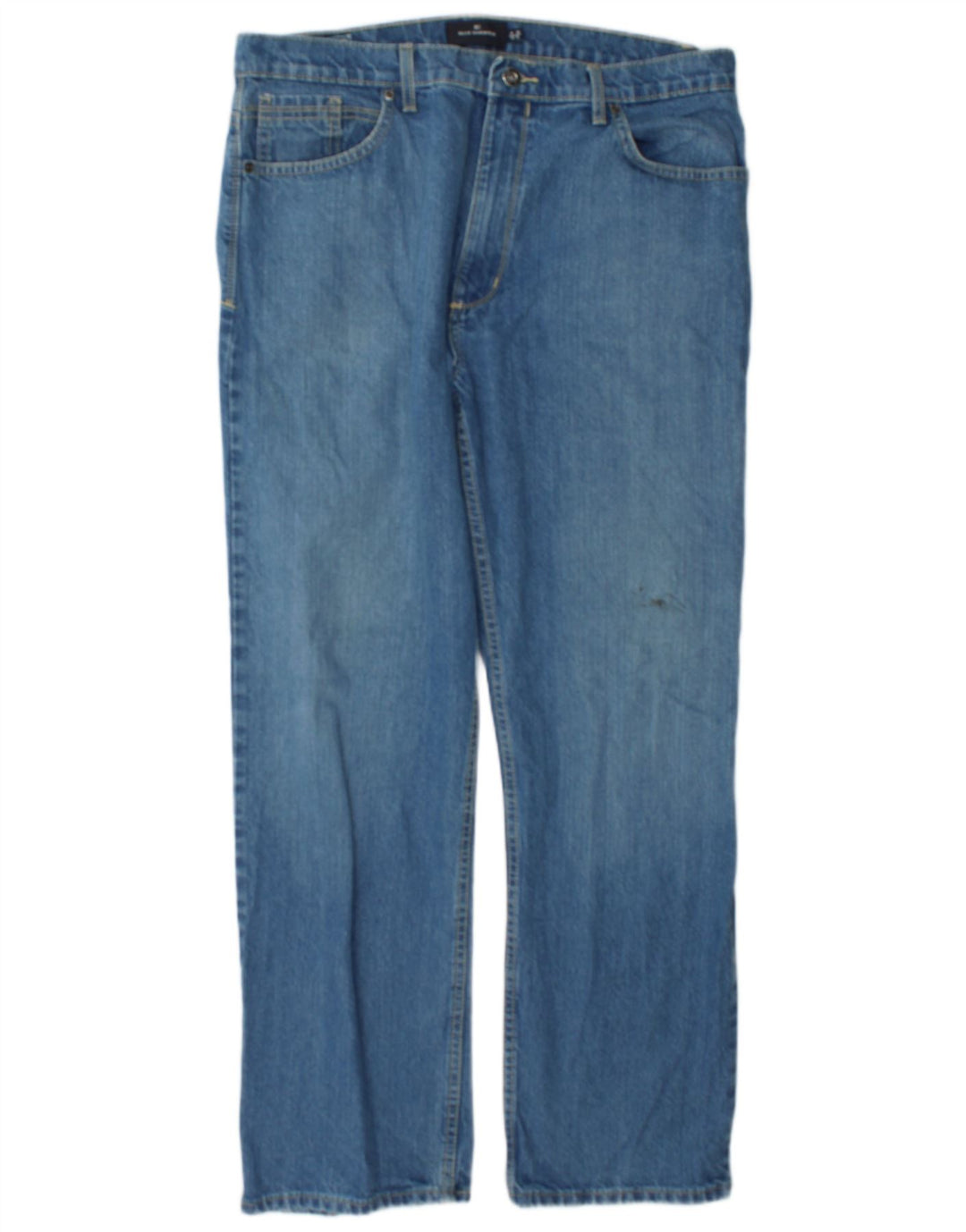 Ανδρικό τζιν Marks & Spencer Blue Harbor Straight W36 L31 Blue Cotton