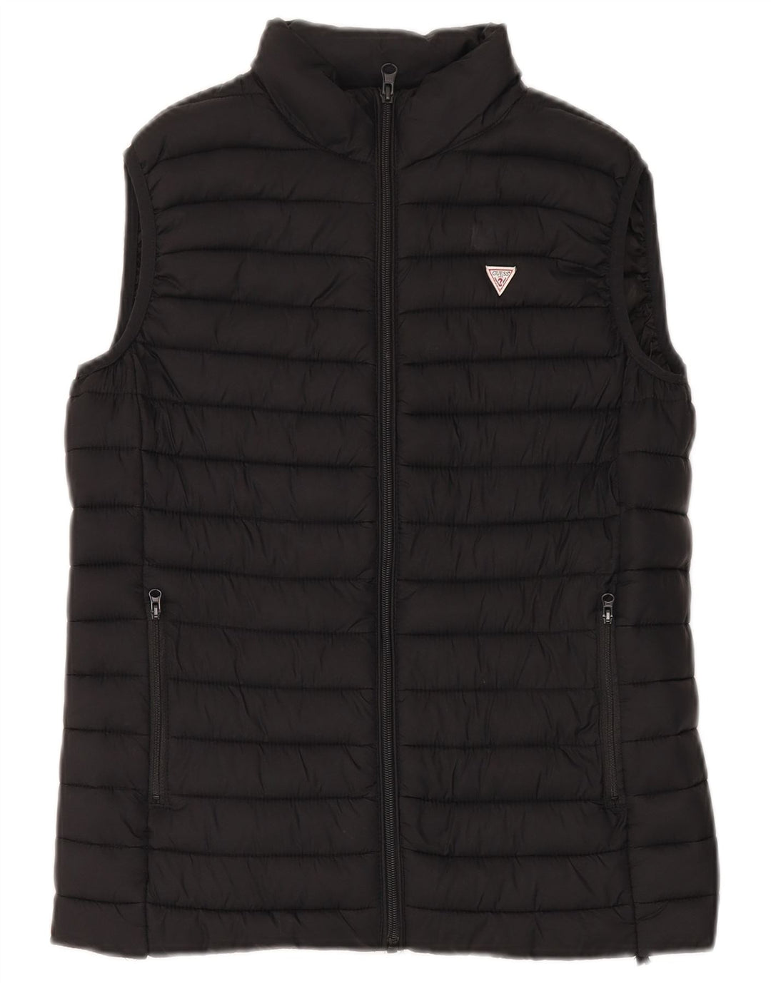 Guess Boys Padded Gilet 13-14 Years Black Polyamide