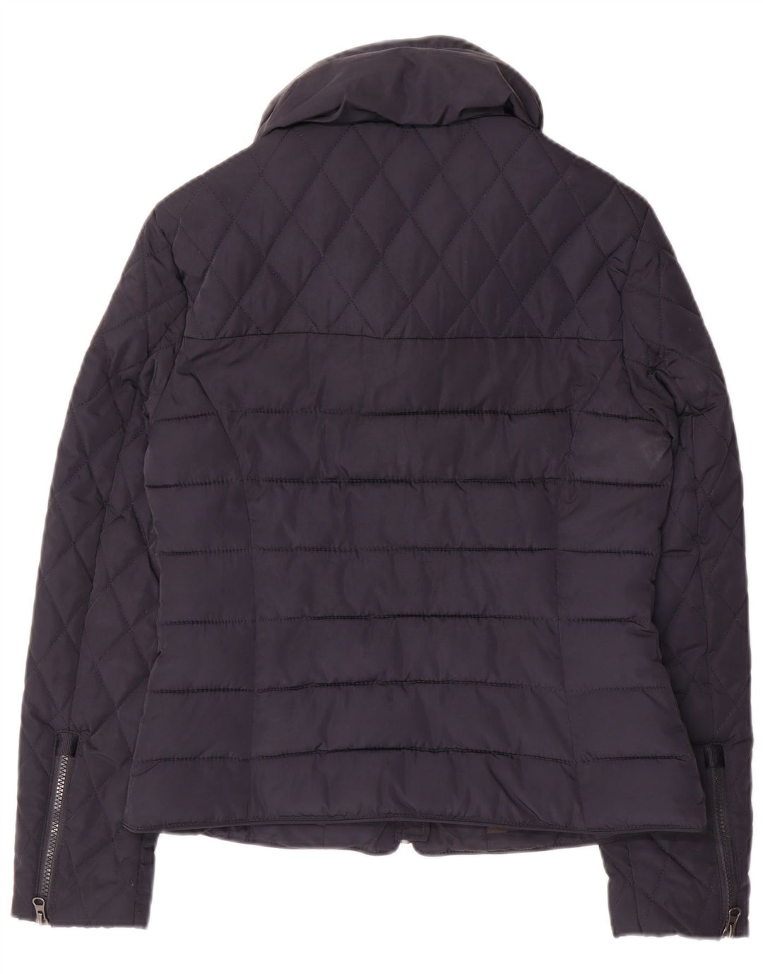 Superdry γυναικείο μπουφάν με επένδυση UK 14 Medium Navy Blue Polyester