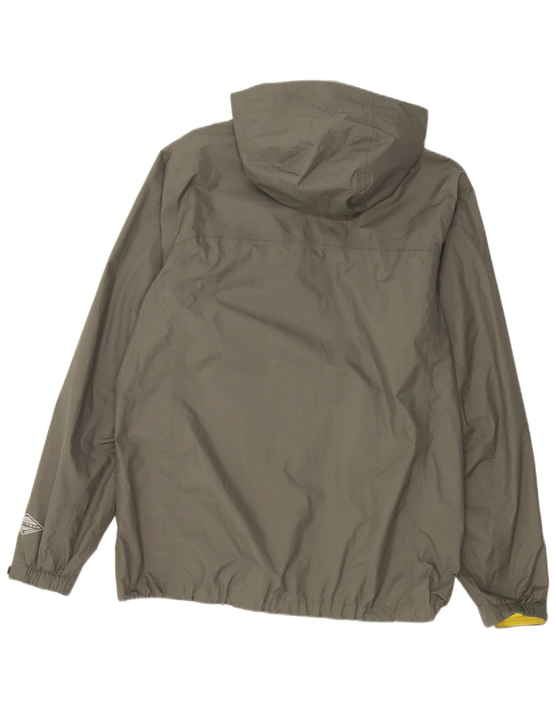 COLUMBIA Ανδρικό μπουφάν βροχής με κουκούλα Omni-Tech UK 40 Large Khaki Nylon