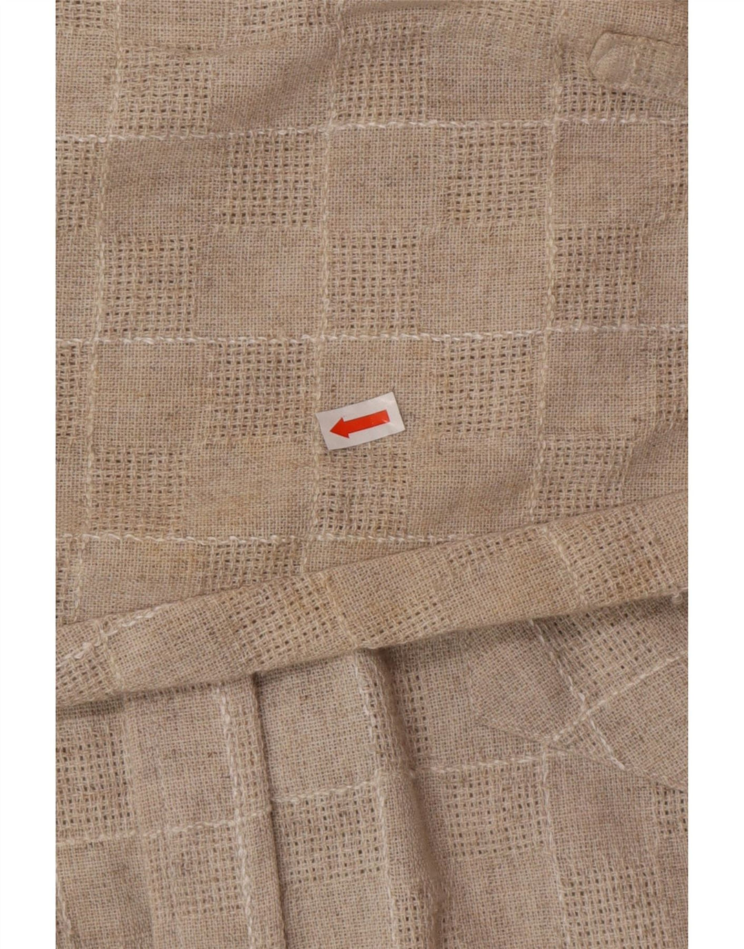Ανδρικό πουκάμισο VINTAGE 2XL Beige Check