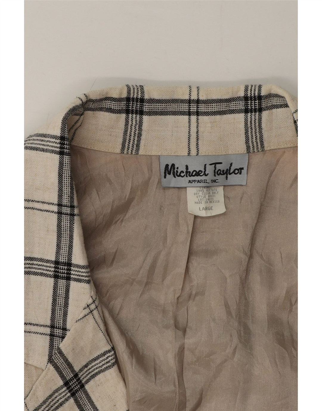 Michael Taylor Γυναικείο Oversized Longline Blazer Jacket UK 16 Large Beige