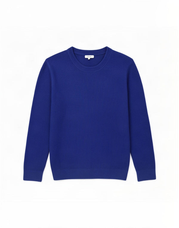Reiss Γυναικείο πουλόβερ με λαιμόκοψη UK 18 XL Μπλε Ακρυλικό