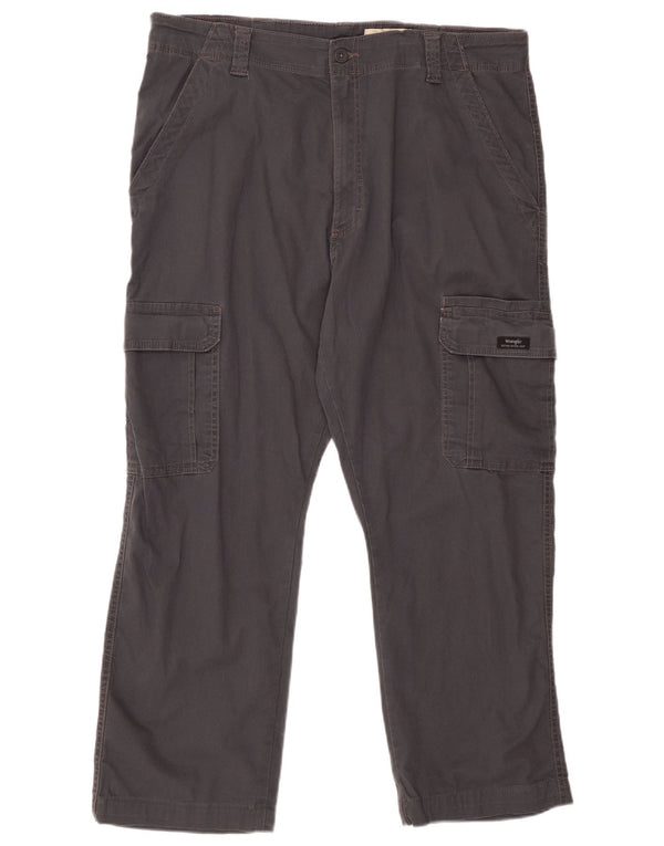 WRANGLER Ανδρικό παντελόνι Cargo με χαλαρή εφαρμογή W38 L27 Γκρι βαμβακερό