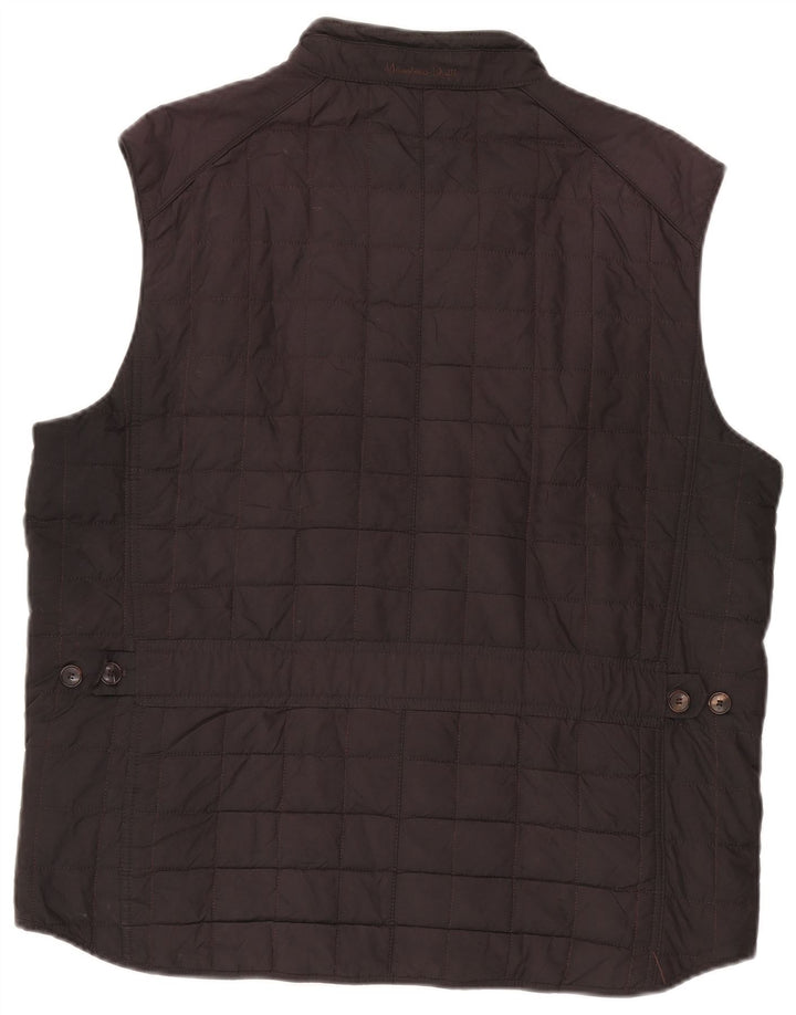 Massimo Dutti Ανδρική επένδυση Gilet UK 44 2XL Μαύρο