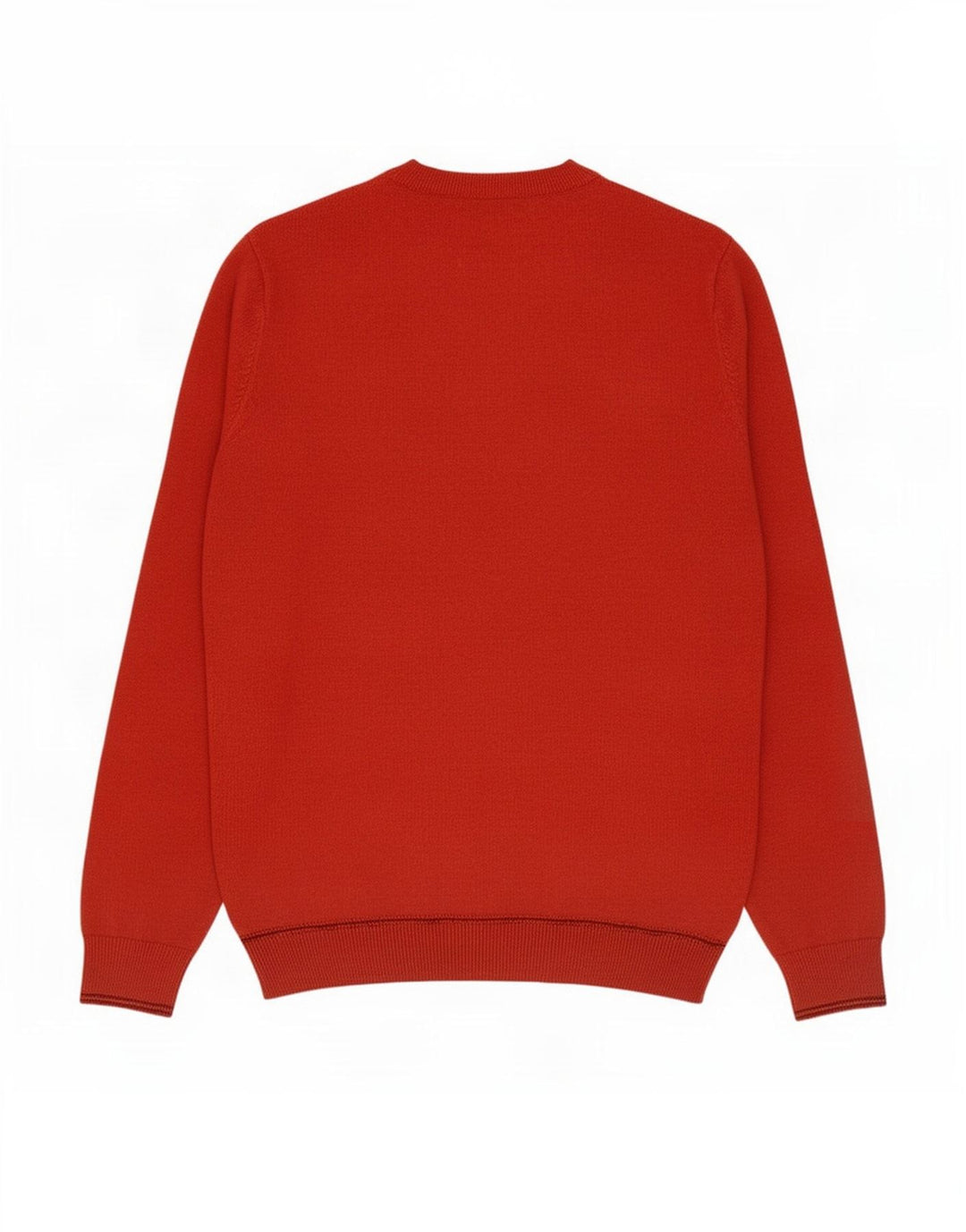 Ανδρικό πουλόβερ Marks & Spencer Crew Neck Jumper Μικρό πορτοκαλί βαμβακερό