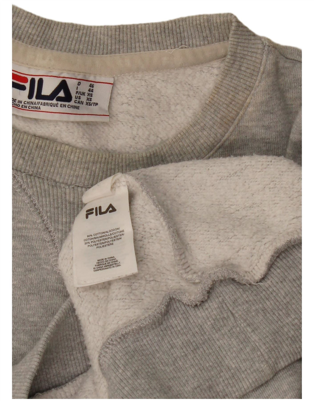 Ανδρικό φούτερ FILA Loose Fit Jumper XS Γκρι βαμβακερό