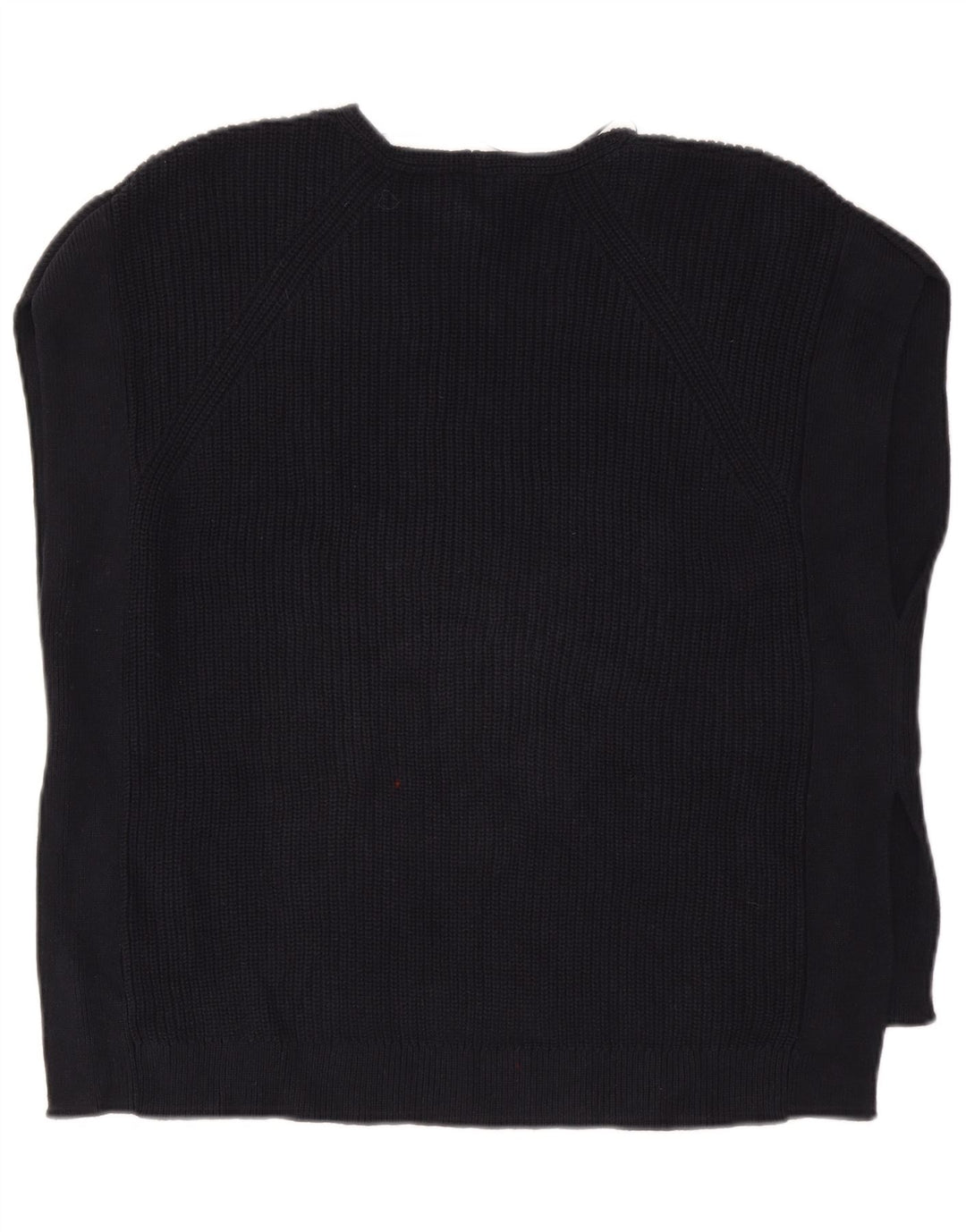 John Lewis Γυναικείο γιλέκο μεγάλου μεγέθους Tank Top UK 14 Medium Navy Blue Cotton