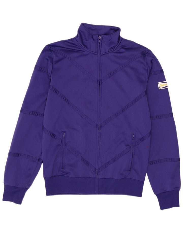 Carhartt Γυναικεία αθλητική φόρμα Top Jacket UK 10 Small Purple Chevron Polyester