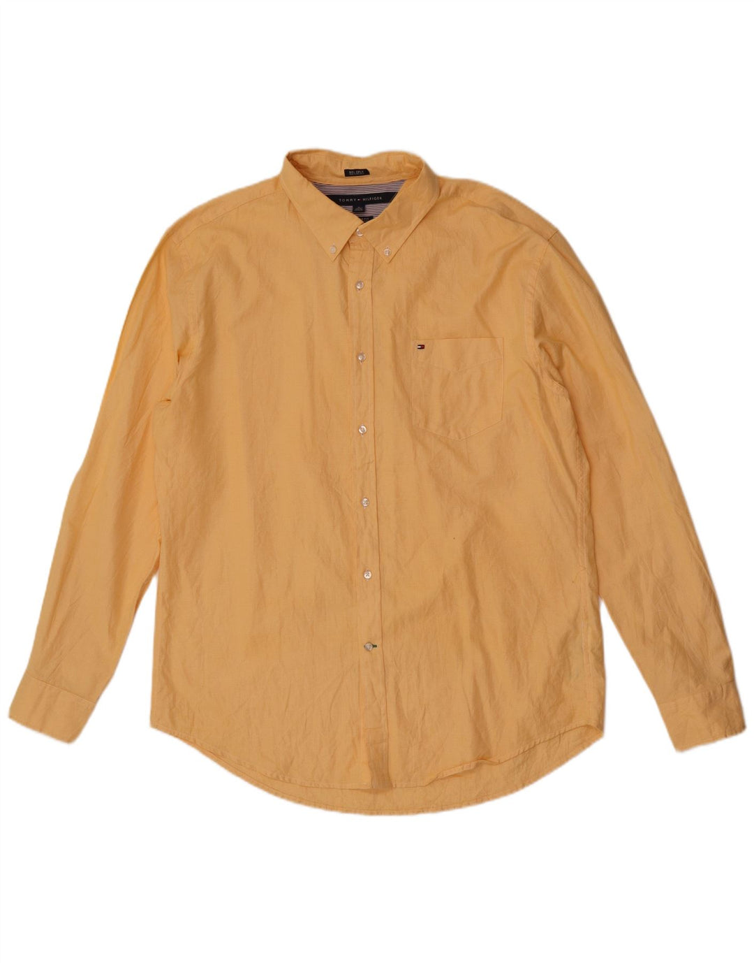Ανδρικό πουκάμισο Tommy Hilfiger Custom Fit XL Yellow