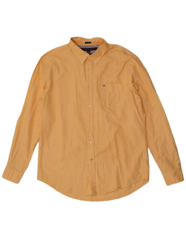Ανδρικό πουκάμισο Tommy Hilfiger Custom Fit XL Yellow