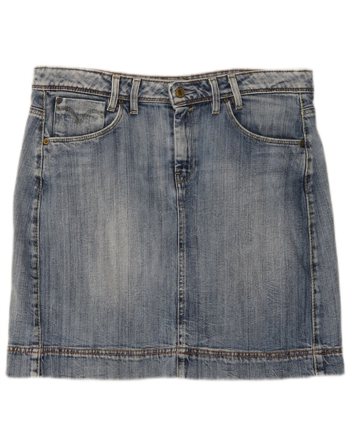 Γυναικεία Μίνι Τζιν Φούστα LEVI'S Μεγάλη W34 Μπλε Βαμβακερή