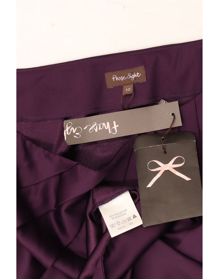 Phase Eight Γυναικεία Pencil Φούστα UK 12 Medium W30 Purple Polyester