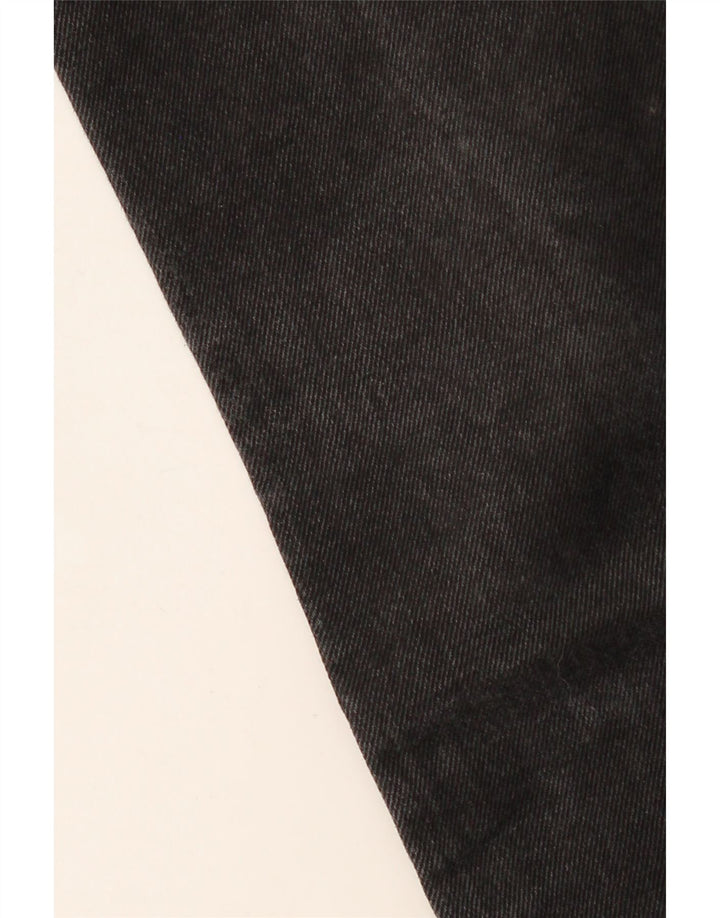 GUESS Γυναικείο ψηλό ίσιο τζιν W26 L26 μαύρο