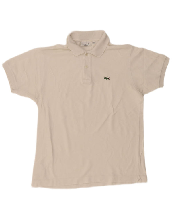 Ανδρικό πουκάμισο Lacoste Classic Fit Polo Μέγεθος 5 Μεγάλο λευκό βαμβακερό