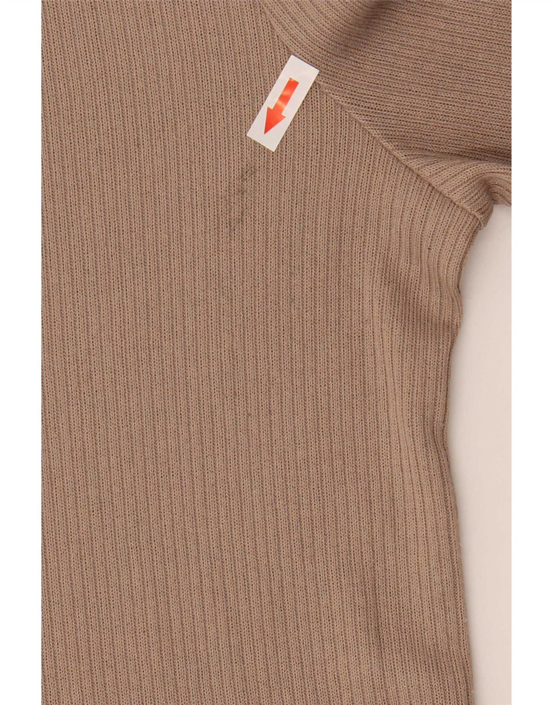 Marks & Spencer Γυναικείο τοπ μακρυμάνικο UK 14 Medium Beige Πολυεστέρας