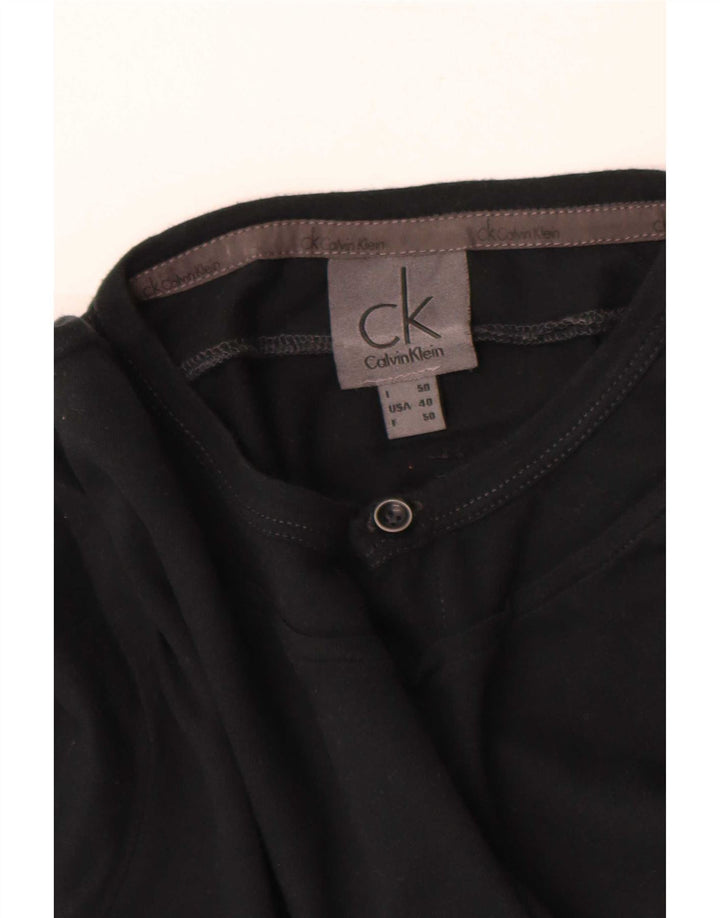 Calvin Klein Jeans Ανδρικό τοπ μακρυμάνικο IT 50 Medium Black