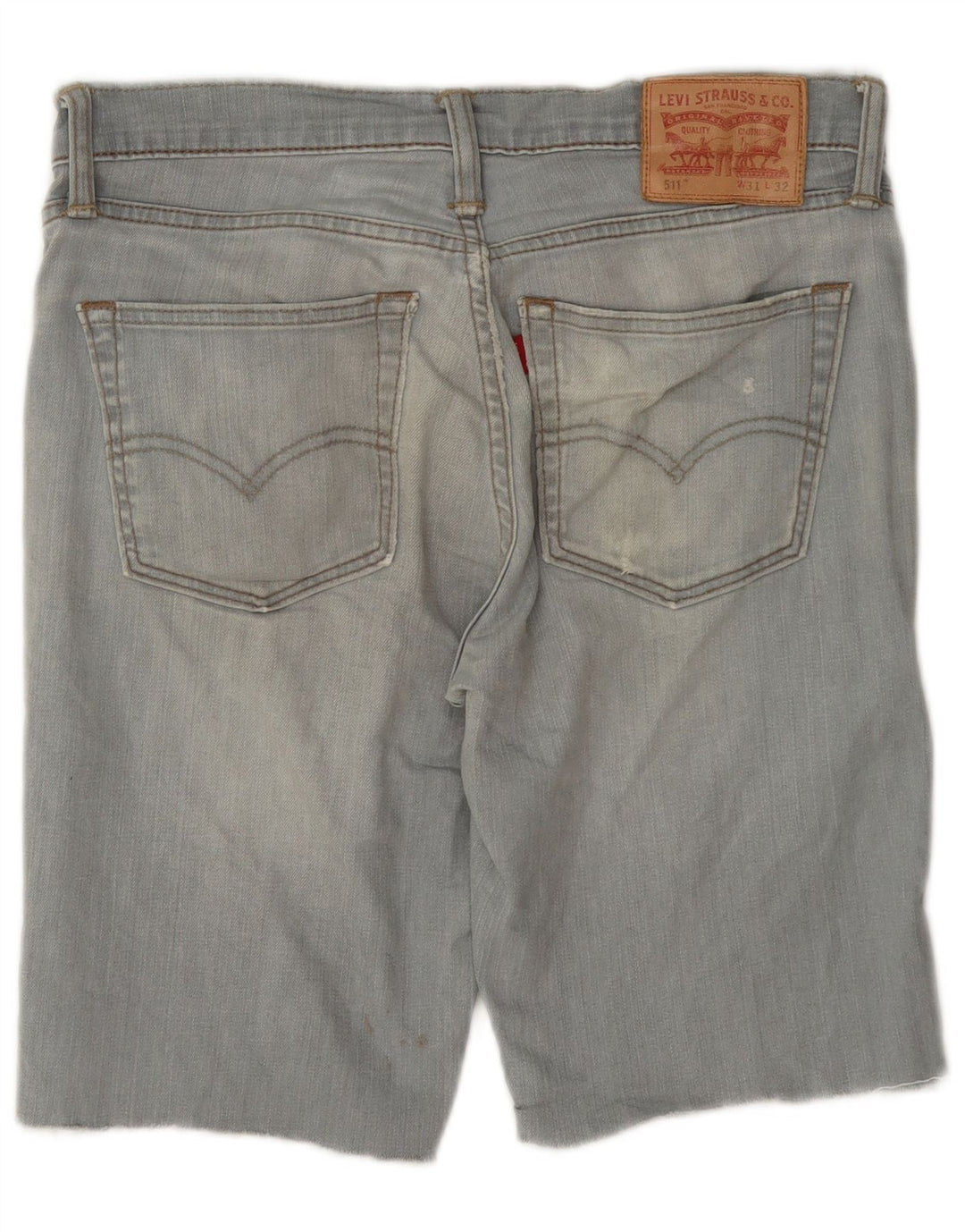 Ανδρικό τζιν σορτς Levi's 511 Slim Fit W31 μεσαίο μπλε βαμβακερό