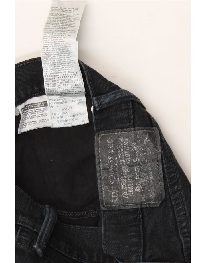 LEVI'S Mens Slim Jeans  W30 L32 Black Cotton Vintage Levi's and Second-Hand Levi's from Messina Hembry 