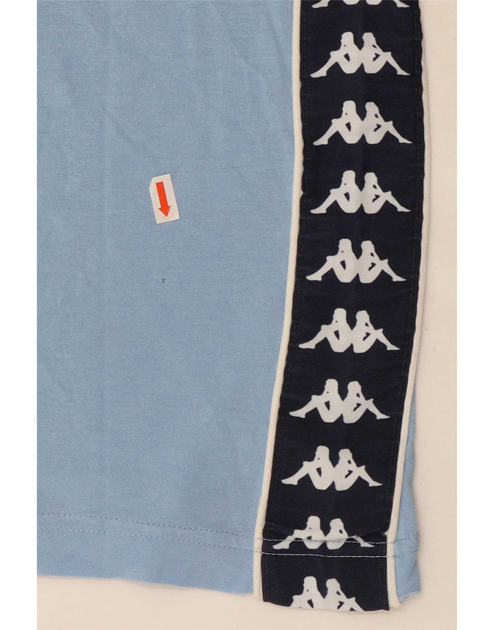 Ανδρικό γραφικό γιλέκο Kappa Top Large Blue Colourblock
