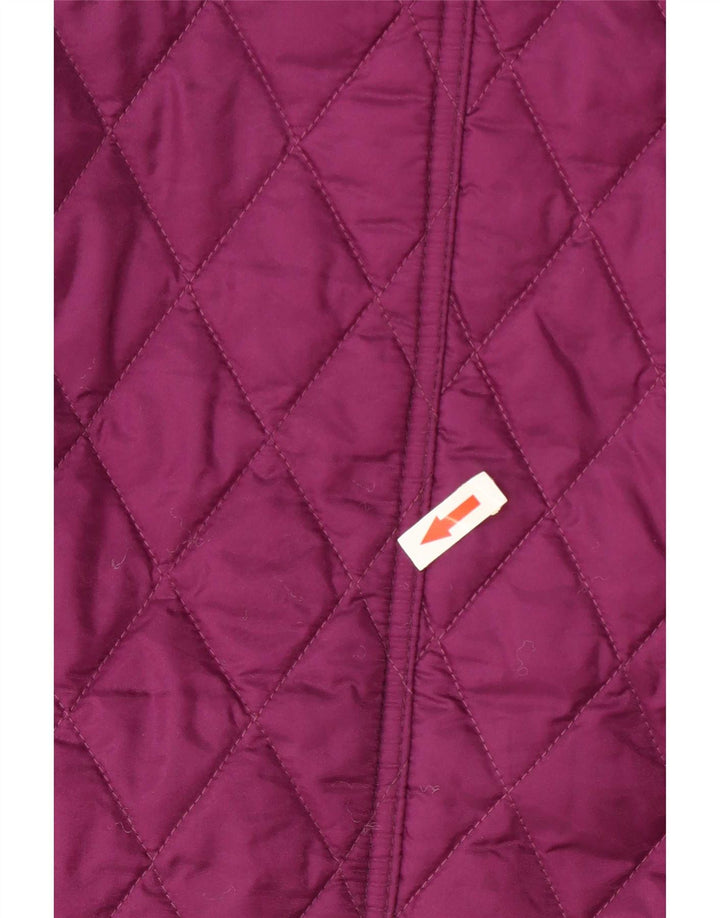 Γυναικείο καπιτονέ μπουφάν Barbour UK 16 Μεγάλο Μωβ Χρώμα Πολυαμίδιο