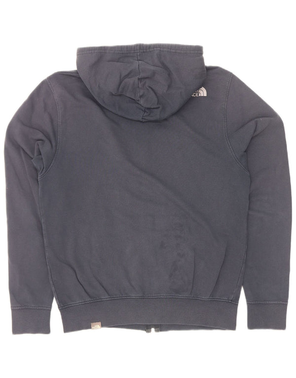 Ανδρικό πουλόβερ με κουκούλα με φερμουάρ North Face Small Navy Blue από βαμβάκι