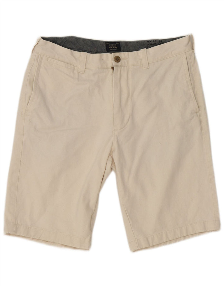 J. Crew Ανδρικό σορτς Chino Stanton W31 Βαμβακερό σε μεσαίο υπόλευκο