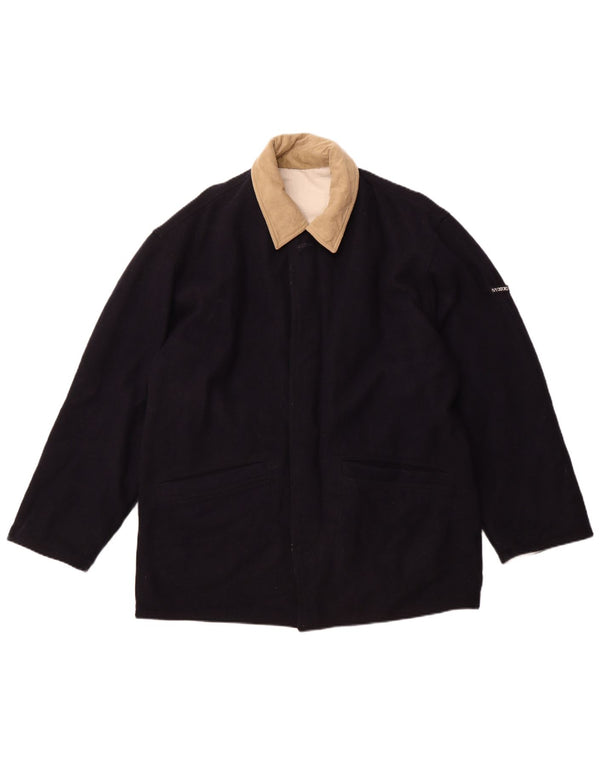 Ανδρικό μπουφάν IVY OXFORD Windbreaker UK 42 XL Navy Blue Cotton