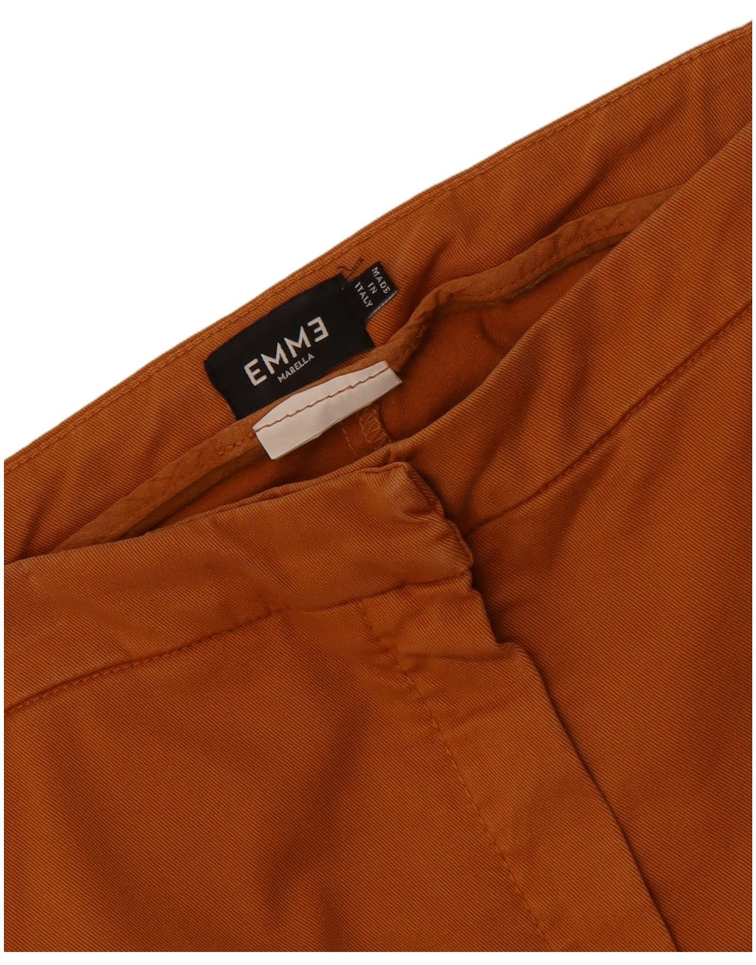 Marella Γυναικείο EMME Bootcut Chino Παντελόνι W30 L26 Πορτοκαλί
